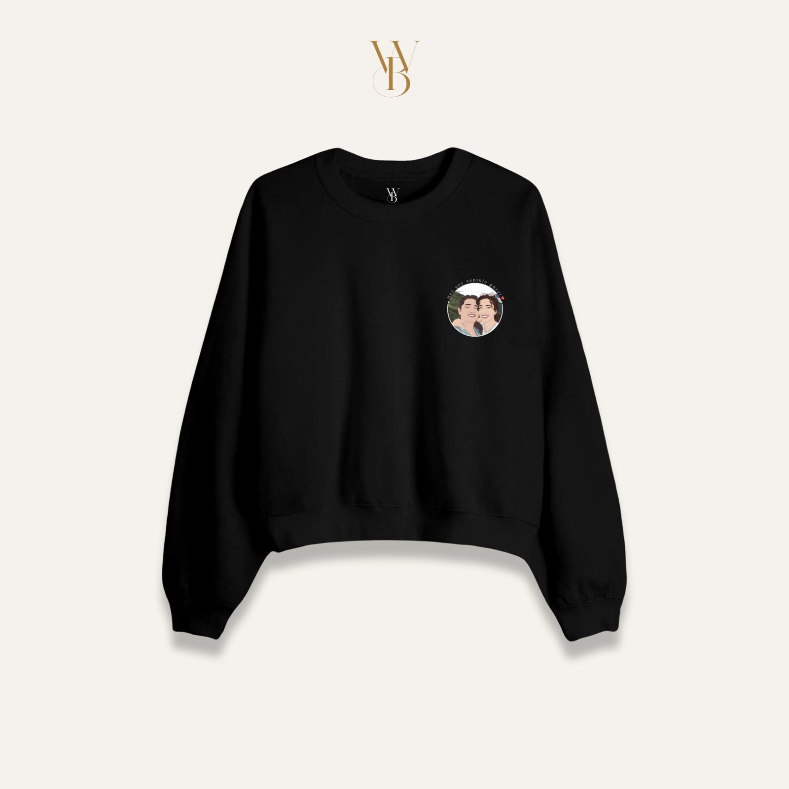 Kadın Gerçekçi Tasarım Sweatshirt