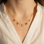 Ayrı Harfli İsim Kolye | 925 Gümüş