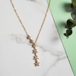 Kayan Yıldızlar Sallantılı Kolye (Y) Kolye