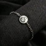 925 Ayar Gümüş Galatasaray Logolu Erkek Bileklik - 1905 Aslan Taraftar Serisi