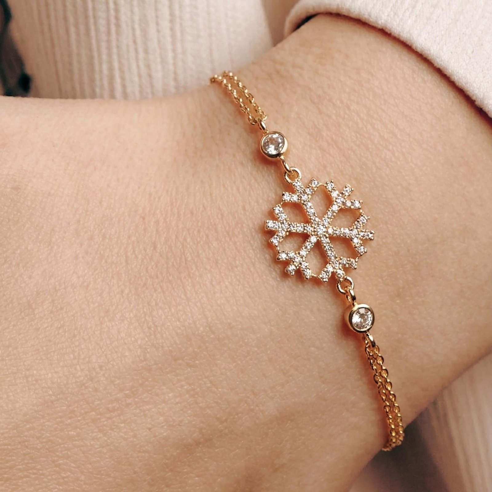 Kar Tanesi Bileklik | 925 Gümüş