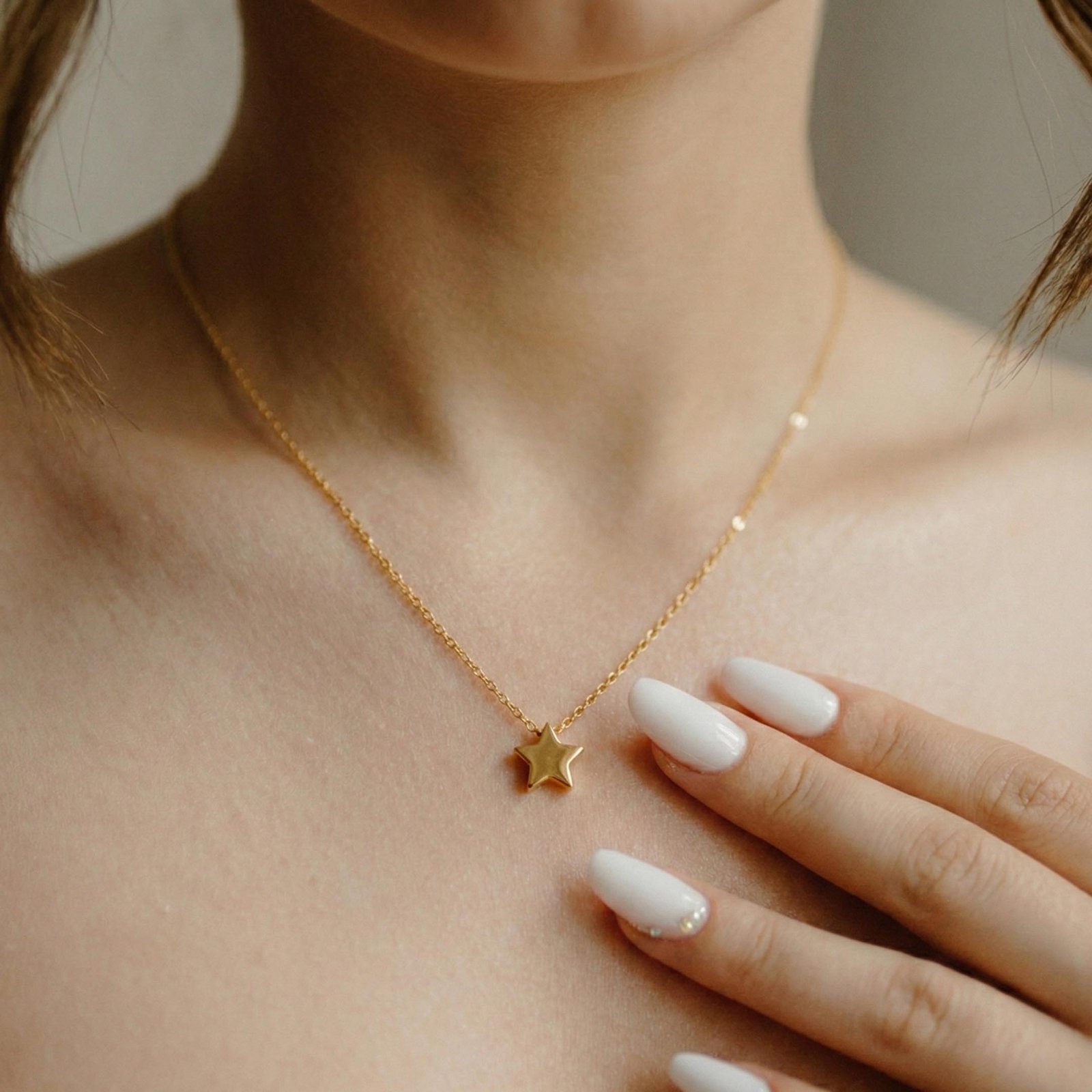Minimal Yıldız Kolye | 925 Gümüş