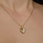 Gizli Yazılı Kalp Kolye | 925 Gümüş