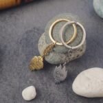 925 Ayar Gümüş Ateş ve Su Anahtarlık Seti