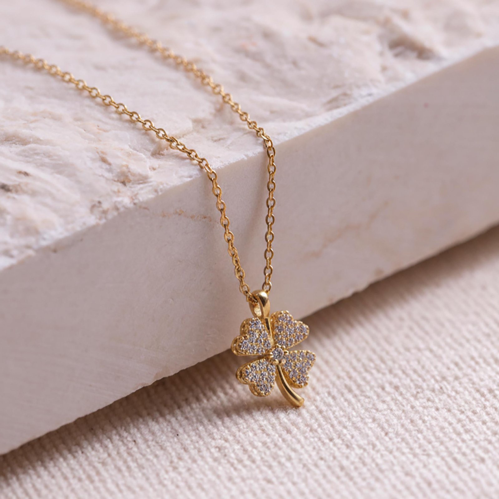 Dört Yapraklı Yonca Kolye | 925 Gümüş