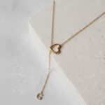 Kalpten Geçen Harfli Kolye | 925 Gümüş