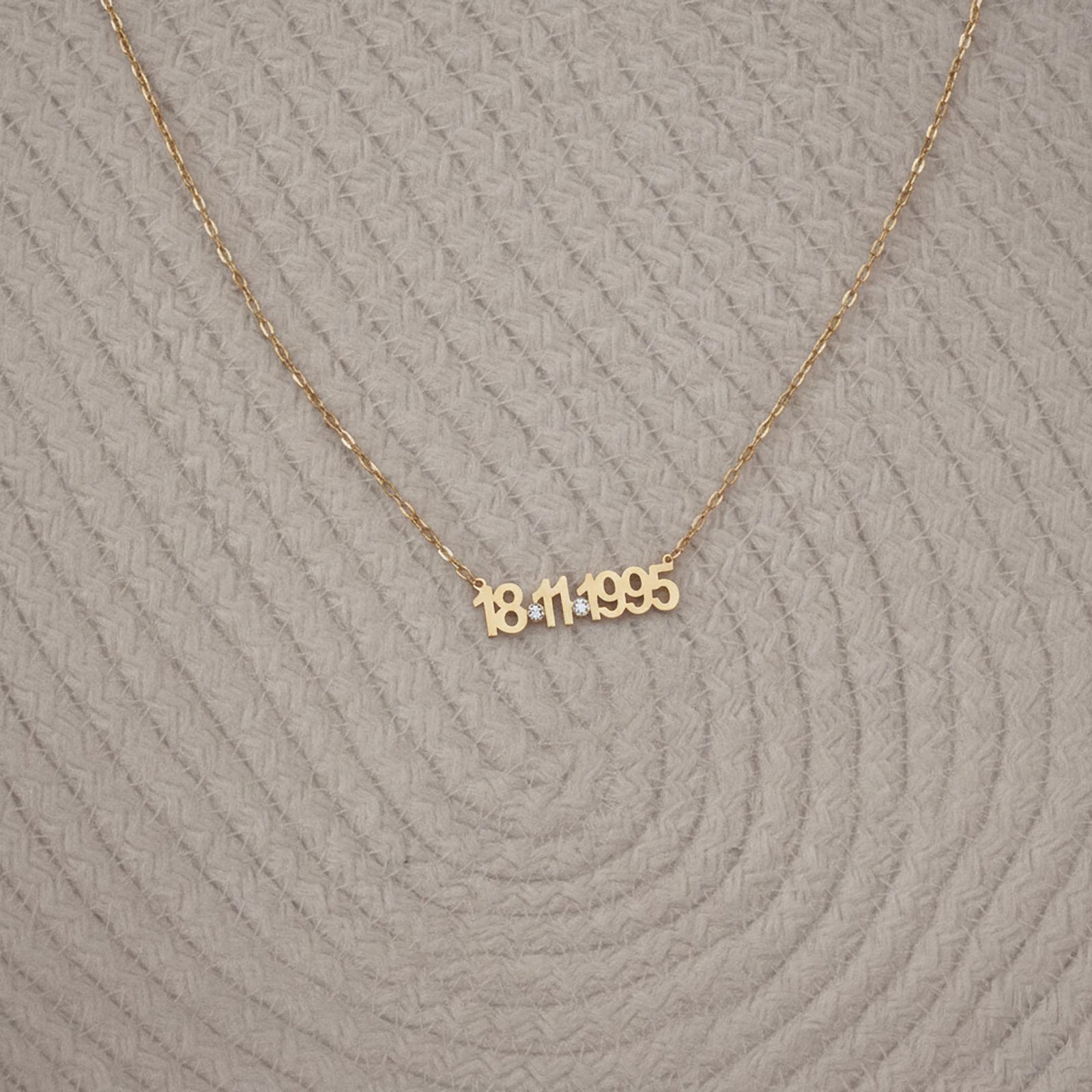 Taşlı Tarih Kolye | 925 Gümüş