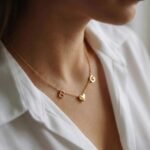 İki Harfli ve Kalpli Kolye | 925 Gümüş