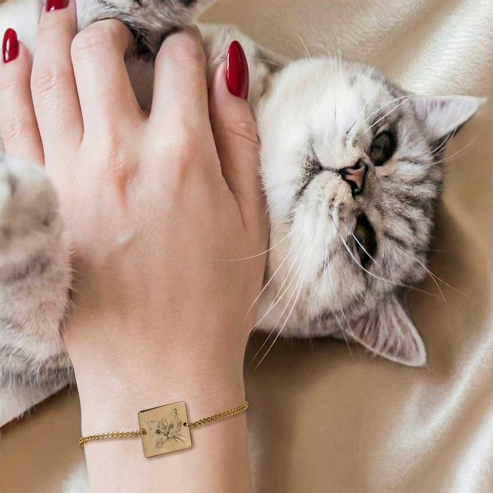 Evcil Hayvan Figürlü Bileklik | 925 Gümüş